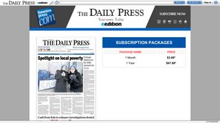 Timmins Daily Press e-edition
