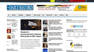 Maryland Daily Record – Maryland's trusted source for business and ...
