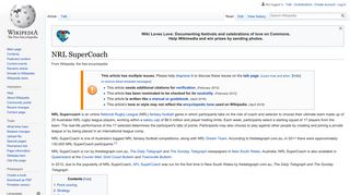 NRL SuperCoach - Wikipedia