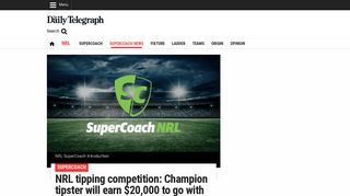 NRL tipping competition: Champion tipster will earn ... - Daily Telegraph