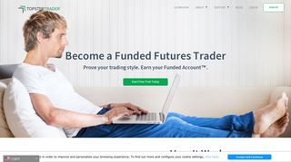 Earn an Online Funded Futures Trading Account | TopstepTrader®