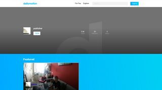 publisher videos - dailymotion