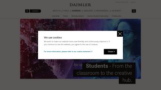Students | Daimler > Careers > Students