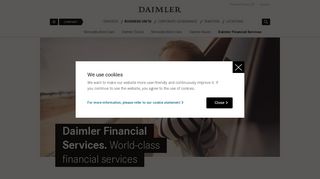 Daimler Financial Services. | Daimler > Company > Business Units ...