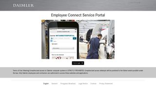 Daimler Employee Connect Portal