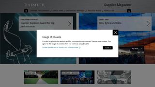 Daimler Supplier Magazine Online