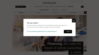 Financing. | Daimler > Products > Services > Financial Services ...