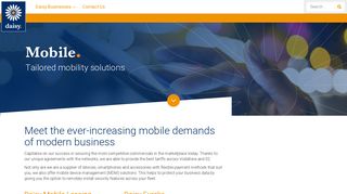 Business Mobile - Bespoke Plans for Business Mobile | Daisy Group