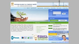 Welcome to PGVCL Consumer Web Portal