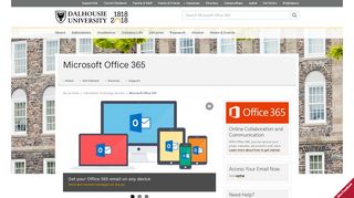 Microsoft Office 365 - Dalhousie University