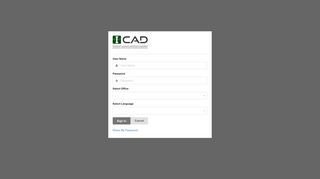 Sign In - ICAD