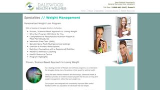 dalewood-health | Weight Management (Adults)