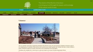 Volunteer Opportunities - Brenton Arboretum