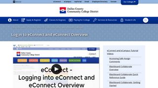 Log in to eConnect and eConnect Overview : Dallas County ...