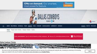 Tickets - Dallas Cowboys | Official Site of the Dallas Cowboys