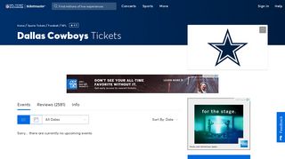 Dallas Cowboys Tickets | Single Game Tickets & Schedule ...