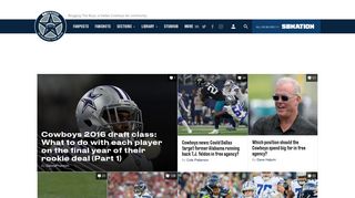 Blogging The Boys, a Dallas Cowboys fan community
