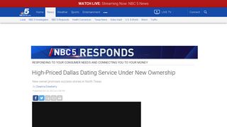 High-Priced Dallas Dating Service Under New Ownership - NBC 5 ...