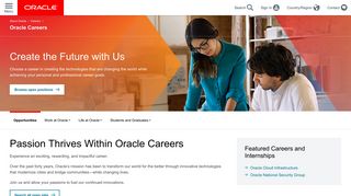 Oracle Careers | Job Search | Oracle