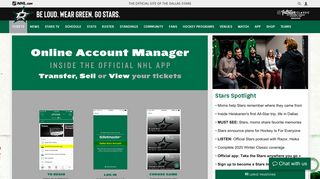 Mobile Ticketing Directions | Dallas Stars - NHL.com