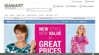 Damart: Stylish & comfortable ladies clothing, shoes & thermals