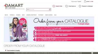 Shop from your Catalogue | Damart