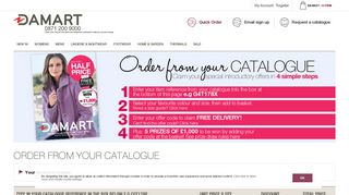 Shop from your Catalogue | Damart