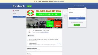 All India Dams- Cbt Exam - Facebook