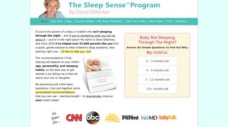 Solutions for Child Sleep Problems | The Sleep Sense Program by ...