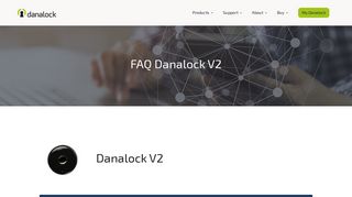 FAQ Danalock V2 · Danalock