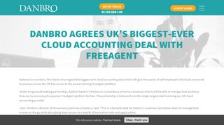 Danbro agrees UK's biggest-ever cloud accounting deal with FreeAgent