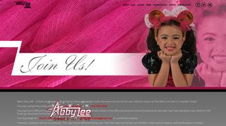 Join Us « The Abby Lee Dance Company
