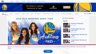 2018-19 Dance Team Auditions FAQs | Golden State Warriors