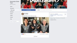 Dancember Street Team Public Group | Facebook