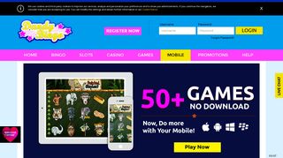 Mobile Bingo Games – Dandy Bingo