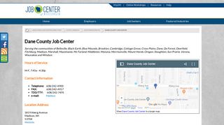 Dane County Job Center - Wisconsin Job Centers
