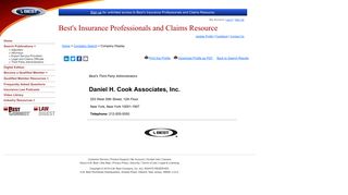 Daniel H. Cook Associates, Inc. | Third Party Administrators | New York ...