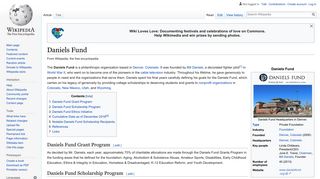 Daniels Fund - Wikipedia