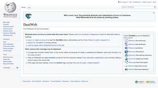 DaniWeb - Wikipedia