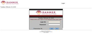 Login Screen - Designers - Danmer Custom Shutter (Danmer Inc.)