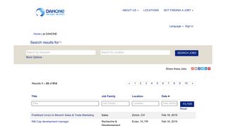 Careers at DANONE - Jobs at Danone