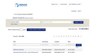 Danone Careers - DANONE Jobs - Jobs at Danone