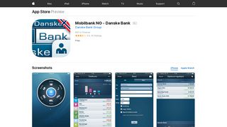 Mobilbank NO - Danske Bank on the App Store - iTunes - Apple