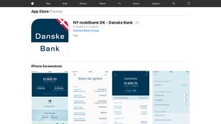 NY mobilbank DK - Danske Bank on the App Store - iTunes - Apple