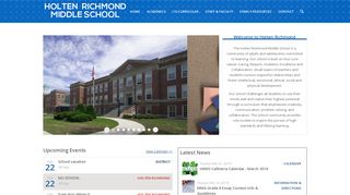 Homepage - Holten Richmond Middle School - Danvers Public Schools