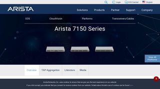 Arista 7150 Series - Software Defined Networking (SDN) Switch - Arista