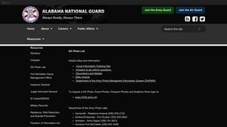 DA Photo Lab - Alabama National Guard