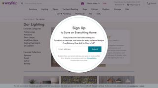 Dar Lighting | Wayfair.co.uk