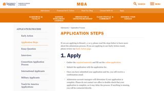 How to Apply - MBA Admissions - Darden School UVA