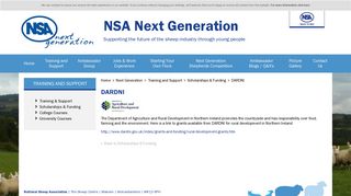 DARDNI | Scholarships & Funding | NSA Next Generation